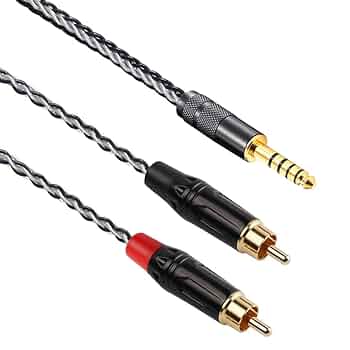 Amazon | luxferre 4.4 mm rca 4.4 mm 変換 ケーブル 4.4mm rca